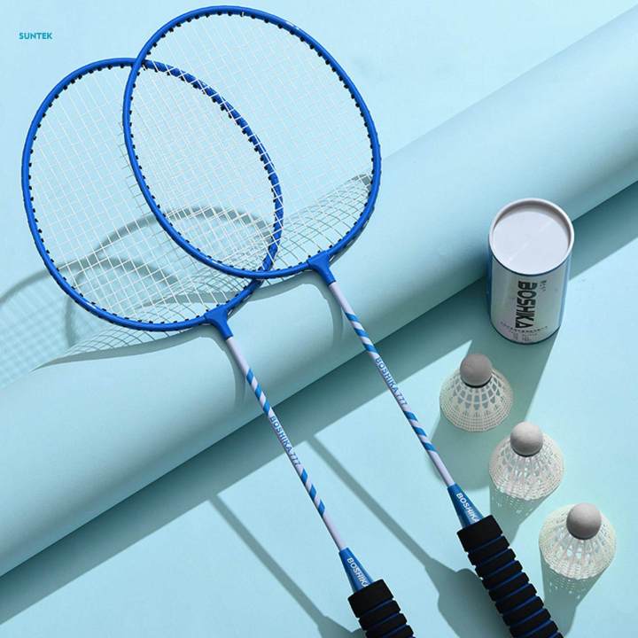 2x%20Badminton%20Racquet%20Set%20Badminton%20Rackets%20for%20Indoor%20Outdoor%20Lawn%20Beach%20-%20Image%202