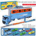 GC Transport Carrier Truck Car Toy With Mini Cars Catapulting Transporter Truck Play Set Birthday Gifts Gifts For Boys Girls. 