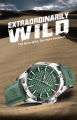 NAVIFORCE NF8023 Green PU Leather Analog Watch For Men - Silver & Green. 