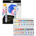 Keep Smiling Premium Acrylic Paints Set 12 ML 24 Colors.