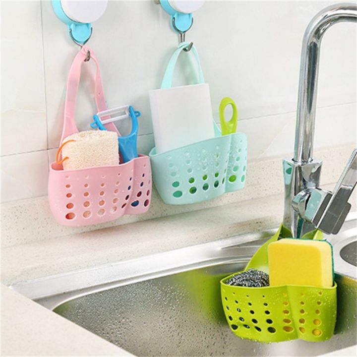 Kitchen%20Sink%20Accessories%20Organizer%20Space%20Savers%20:%20Adjustable%20Drain%20Basket%20for%20Soap%20and%20Sponge%20-%20Convenient%20Home%20Storage%20Solution%20-%20Image%204