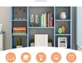 Bookcase Rack Artistic Book Organizer Book Rack 15-Shelf Bookcase Space-Saving Books Holder Bookcase Shelf Storage for Home Office Living Room Furniture48/40. 