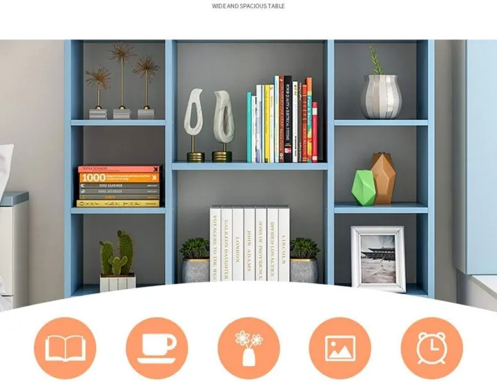 Bookcase%20Rack%20Artistic%20Book%20Organizer%20Book%20Rack%2015-Shelf%20Bookcase%20Space-Saving%20Books%20Holder%20Bookcase%20Shelf%20Storage%20for%20Home%20Office%20Living%20Room%20Furniture48/40%20-%20Image%206