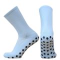 New Hexagonal Anti Slip Solid Color Football Socks Sports Grip Soccer Socks.