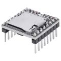 1-10PCS DFPlayer Mini MP3 Player Module V3.0 16P Support TF Card U-Disk Mini MP3 DF Player Audio Voice Module Board for Arduino.