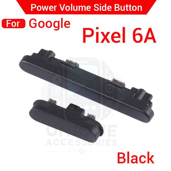 Compatible with Google Pixel 6a External Side Buttons Power On Off + Volume Control Button Outside Side Keys