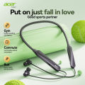 [Acer Official Genuine] TWS Wireless Earbuds, earphone  headphone Deep Bass Stereo, Ultra-Long Battery Life for Sports And Running, In-Ear Design with Noise Cancellation And Low Latency Gaming Mode, HIFI Sound, Lightweight Touch Control. 