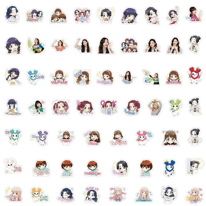 60Pcs/Set%20KPOP%20TWICE%20LOVELYS%20Cartoon%20Figure%20Cute%20Waterproof%20Stickers%20Nayeon%20Chaeyoung%20Mina%20Hand%20Account%20Cup%20Phone%20DIY%20Decals%20-%20Image%202