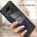 Biruiqu For ASUS ROG 5 Rog Phone 5 Cooling Matte Soft TPU Untra Thin Anti-Slippery Protective Phone Case.