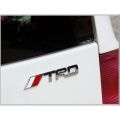 3D Metal TRD Car Modified Sticker Logo - 1 Pis. 