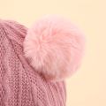 1pc Fur Ball Bear Baby Ear Protection Thorn Hat. 