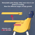 Baby Highchair Ergonomic Baby High Chair Multifunctional for Eating. 