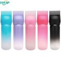 120ML Hair Dye Applicator Brush Bottles Dyeing Shampoo Bottle Oil Comb Hair Dye Bottle Applicator Hair Coloring Styling Tool. 