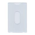 2 PCS Plastic Credit Card Holder - White. 