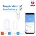 Tuya ZigBee Smart Home Water Sensor Leak Detector Flood Water Leakage Alarm Works With Tuya Zigbee Hub.