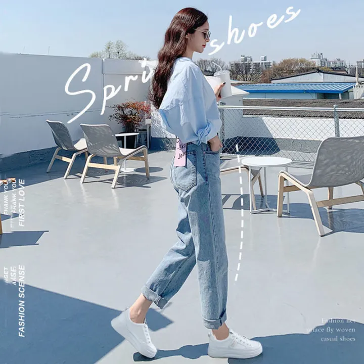 PLOVRRWoodpecker%20Mesh%20Surface%20White%20Shoes%20Female2022Summer%20New%20Breathable%20ShoesinsWomen's%20Harajuku%20Style%20Sneakers%20-%20Image%203