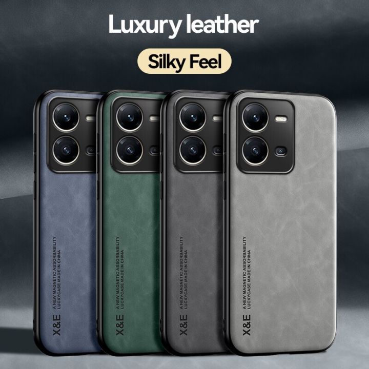 xprmy%20for%20Vivo%20V25%205G%20Phone%20Case%20Luxury%20Leather%20Skin%20Sensing%20TPU%20Wrap%20Back%20Cover%20-%20Image%203