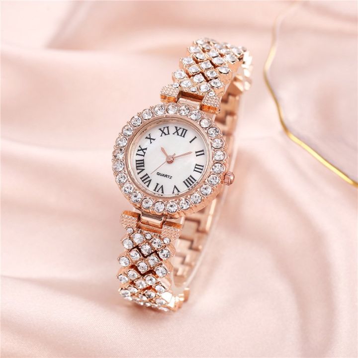 Glamorous%20Diamond%20Chain%20Bracelet%20Ladies%20Watch%20-%20Image%202