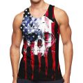 American Eagle Flag Graphic Tank Top Gym Clothing Men 3D Printed Streetwear Basketball Vest Quick Drying Sleeveless T-Shirt Tops.