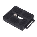 Quick Release Plate Adapter Standard for Arca Mount Aluminum Alloy 1/4 Inch Screw Hole Quick Release Plate Durable for Camera.