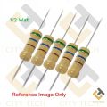25Pcs Resistor 1/2W 10K Ohm Carbon Film Resistor 10K Ohm Half Watt Resistance 0.5 Watt 5% Tolerance Fixed Resistors Passive Components. 
