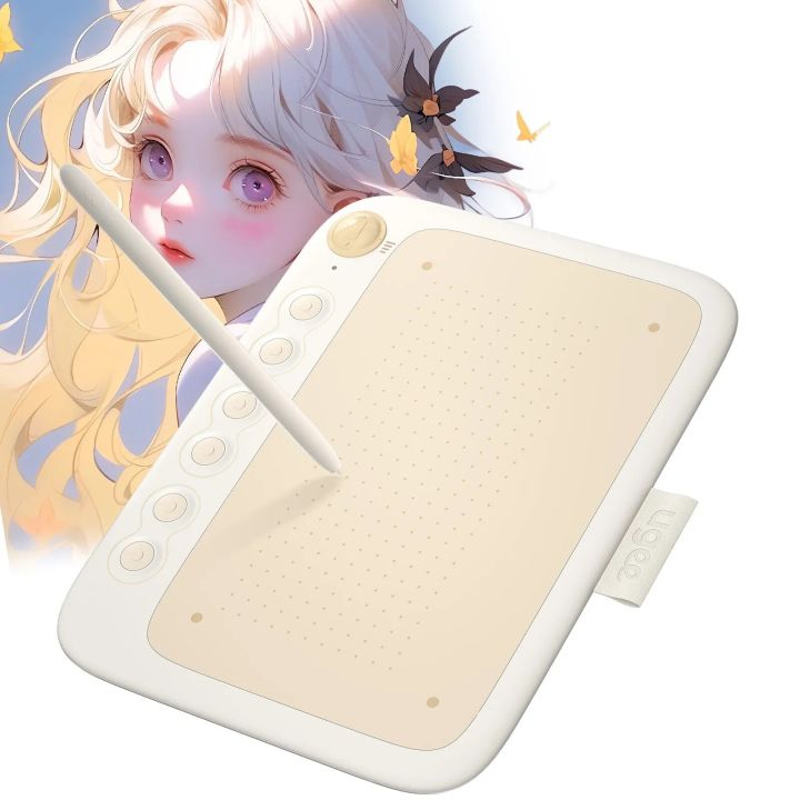 Ugee Q6 Graphic Tablet Drawing Tablet Digital Drawing Board Writing Pad for Children Kids
