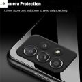Samsung Galaxy A52S 5G Hard Case Tempered Glass Tpu Mirror Hybrid Shockproof Full Body Protective Cover.