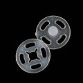 100pcs Plastic Snap Crafts DIY Accessory Stud Fasteners Press Button Sewing. 