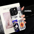 Trendy luxury label pattern cases iPhone15promax 1413 12 11 Pro Max cases iPhone12 iPhone11 Silicone Soft Shell Cover. 