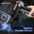 Geepact 4000PA Cordless Vacuums Mini Portable Vacuum Cleaner Wireless Rechargeable Vacuum Cleaner Car Vacuum Household Handheld Vacuum Cleaner for Home Car Office - car accessories. 