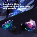QKZ ZXT AK6 PRO Earphone Dual-Drive HIFI Bass Headphone In-Ear Monitor Earbuds With Mic Sports Noise-Cancelling Gaming Headset. 