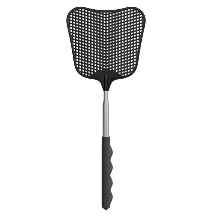Fly Flap Retractable Fly Swatter Stainless Steel Handle Fly Flapper Manual ...