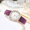 Ladies Diamond-Studded Luminous Retro Female Watch Belt Quartz Watch Zegarek Damski Watch For Women Free Shiping RelóGio @30.