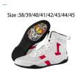 Wrestling Shoes Fitness Sneakers Training Accessories Boxing Shoes Footwear for Sparring Length 24cm. 