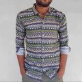 Digital print shirt for men.