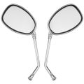 For Shadow Spirit 750 1100 VTX1300 VTX1800 Chrome Motorcycle Mirrors 10MM.