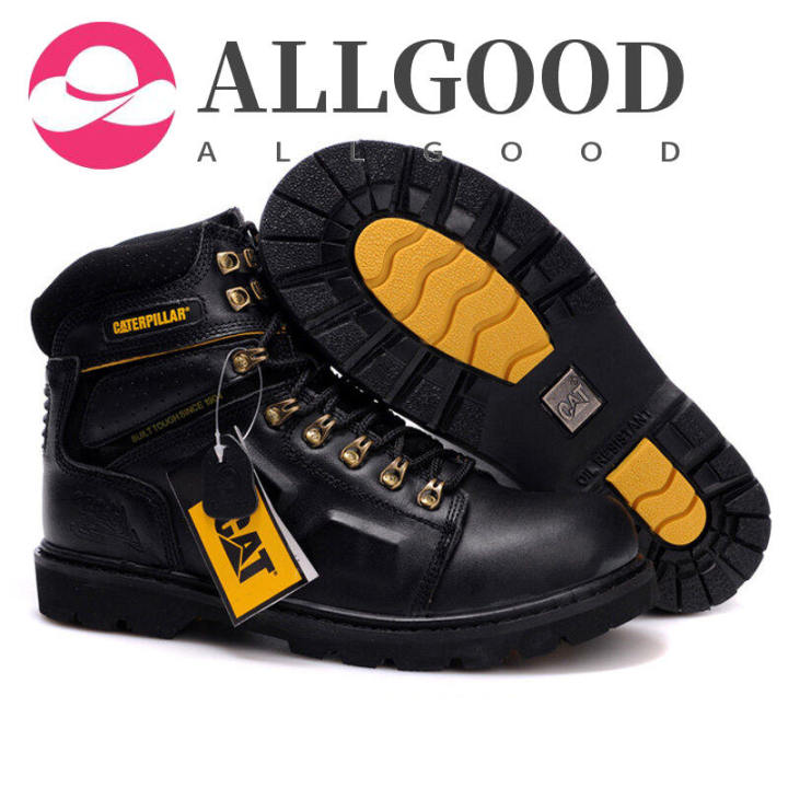 Caterpillar Men's Work Boots Outdoor Hiking Boots Leather