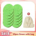 1/20pcs Facial Circular Makeup Remover Natural Wood Pulp Sponge Cellulose Compressed Facial Cleaning Cosmetics Foam Sponge Tool.