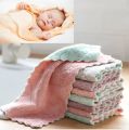1PCS Soft Square Face Towel For Baby.