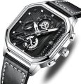 New Luxury Fashion Leather belt wrist-watche for men. 