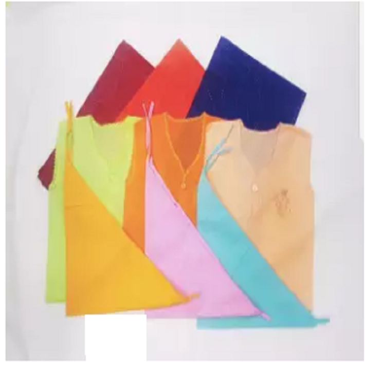 New Bron Baby Katha, Nima and Nappy set-Multi color