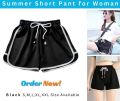 Korean Style Summer Casual Shorts For Woman Stretch Elastic Waist Booty Short Pant. 