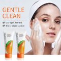 SADOER Vitamin C Facial Cleanser Rose Aloe Vera Face Wash Natural Moisturizing Deep Cleaning Skins For Women Skin Care Sensitive Skins- 100GM.