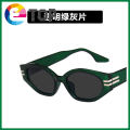 Retro Korean style irregular sunglasses sunglasses ladies trendy personality sunglasses.