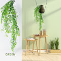 1Pc 82Cm Artificial Orchid Flowers Rattan String Vine Green Leaves For Home Wedding Garden Decoration Hanging Garland Wall. 