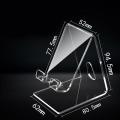 Transparent Cell Phone Holder Acrylic Display Stand Clear Phone Rack Stand. 