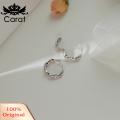 Carat Women Earrings Shiny Cubic Zirconia Twisted Shape Women Earrings. 