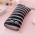 Creative caterpillar zipper pencil case school Stationery storage bag cute Pen holder student pen case for kids Kawaii pen bags.