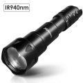 UniqueFire 2002D Vcsel LED IR 940NM 850NM Flashlight Zoom Hunting Fishing Night Vision Torch Rejected USB-C 18650 Battery.