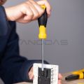 Deli Tools EDL6351001 Flat screwdriver 100mm. 